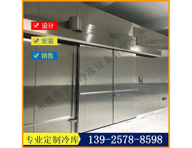 无隙车间不锈钢电动平移门