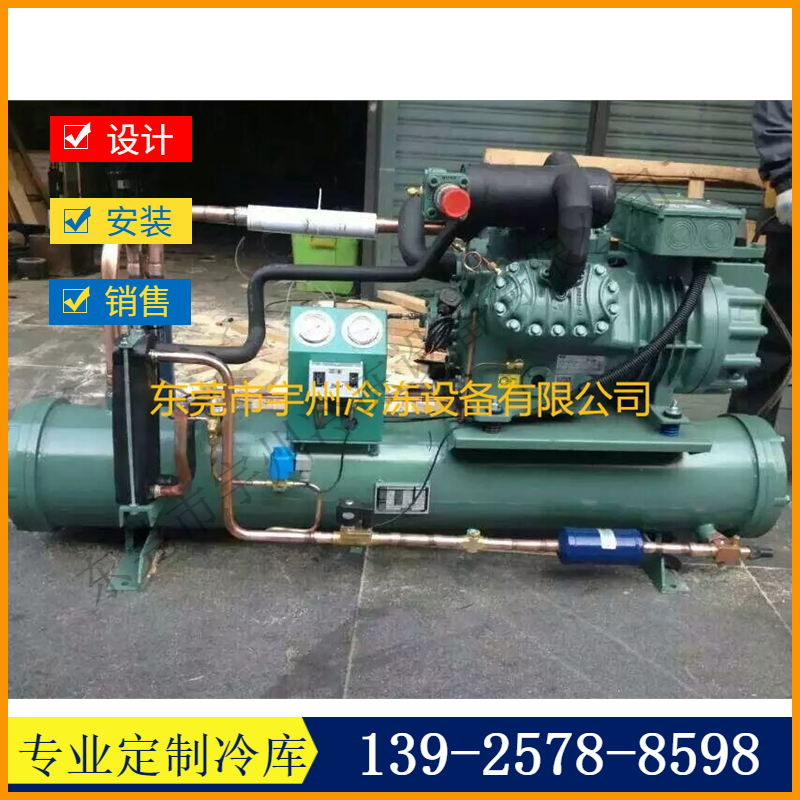 低温急冻比泽尔水冷机组